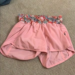 Light Pink Tracker Shorts- Lulu